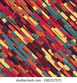 Color Abstract Lines Diagonal Generative Art background illustration