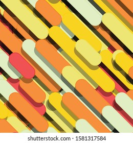 Color Abstract Lines Diagonal Generative Art background illustration