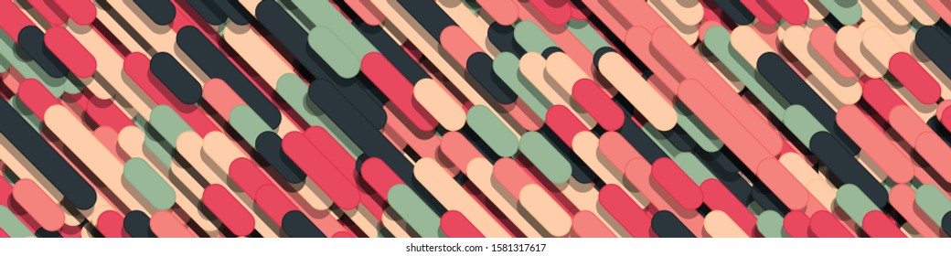 Color Abstract Lines Diagonal Generative Art background illustration