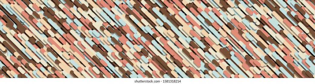 Color Abstract Lines diagonal Generative Art background illustration