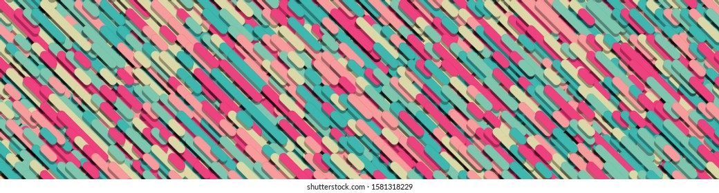 Color Abstract Lines diagonal Generative Art background illustration