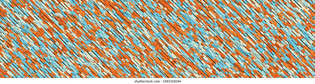 Color Abstract Lines diagonal Generative Art background illustration