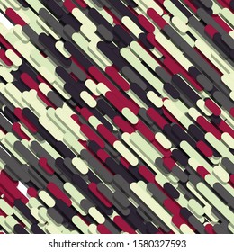 Color Abstract Lines Generative Art background illustration