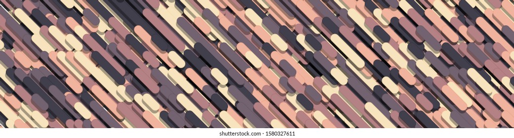 Color Abstract Lines Generative Art background illustration