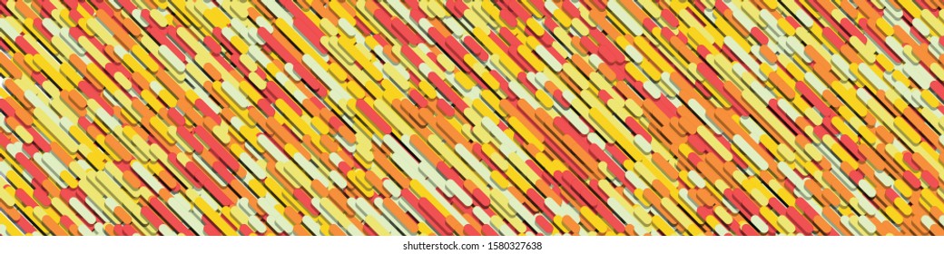 Color Abstract Lines Generative Art background illustration