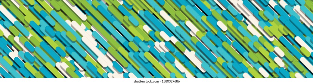 Color Abstract Lines Generative Art background illustration