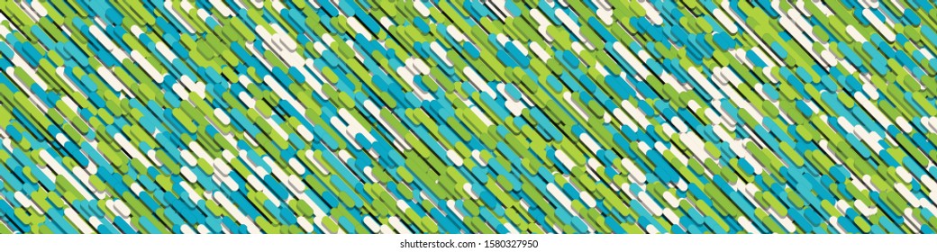 Color Abstract Lines Generative Art background illustration
