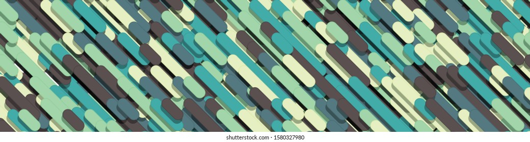 Color Abstract Lines Generative Art background illustration