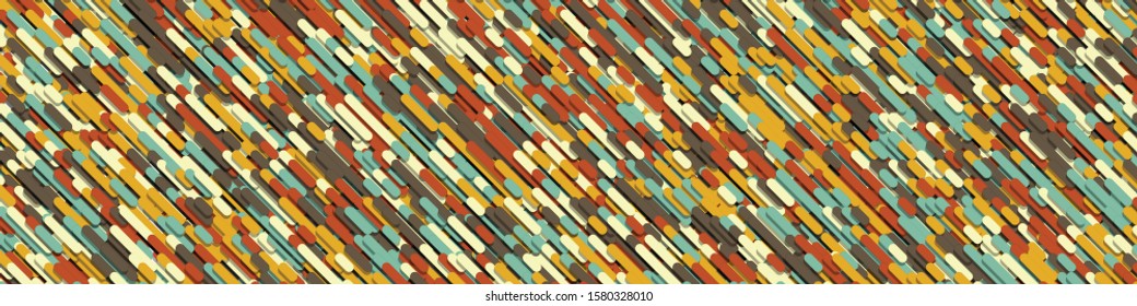 Color Abstract Lines Generative Art background illustration