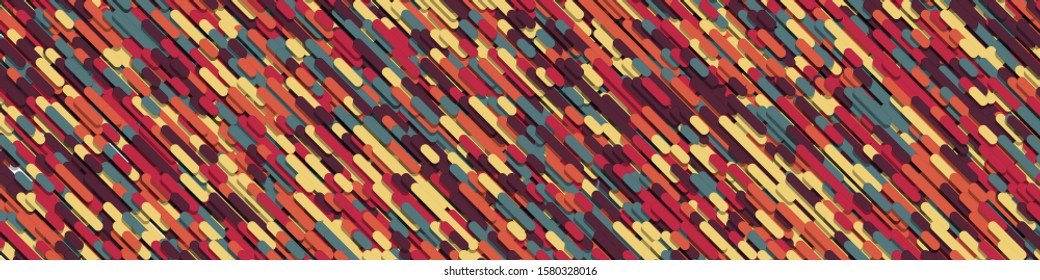 Color Abstract Lines Generative Art background illustration