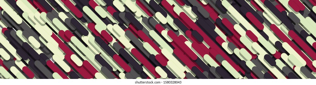 Color Abstract Lines Generative Art background illustration