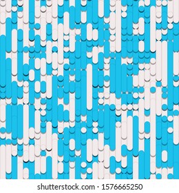 Color Abstract Lines Rain Generative Art background illustration