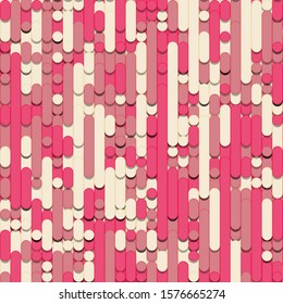 Color Abstract Lines Rain Generative Art background illustration