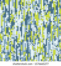 Color Abstract Lines Rain Generative Art background illustration