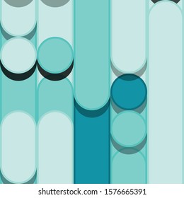 Color Abstract Lines Rain Generative Art background illustration