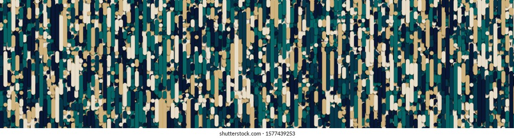 Color Abstract Lines Rain Generative Art background illustration