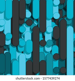 Color Abstract Lines Rain Generative Art background illustration
