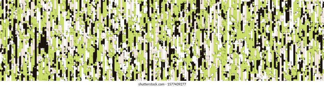 Color Abstract Lines Rain Generative Art background illustration