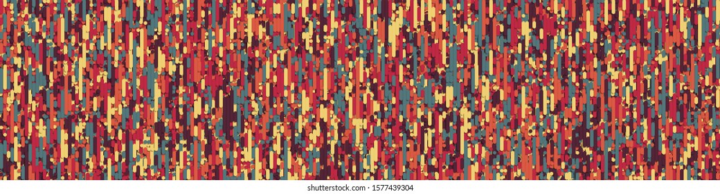 Color Abstract Lines Rain Generative Art background illustration