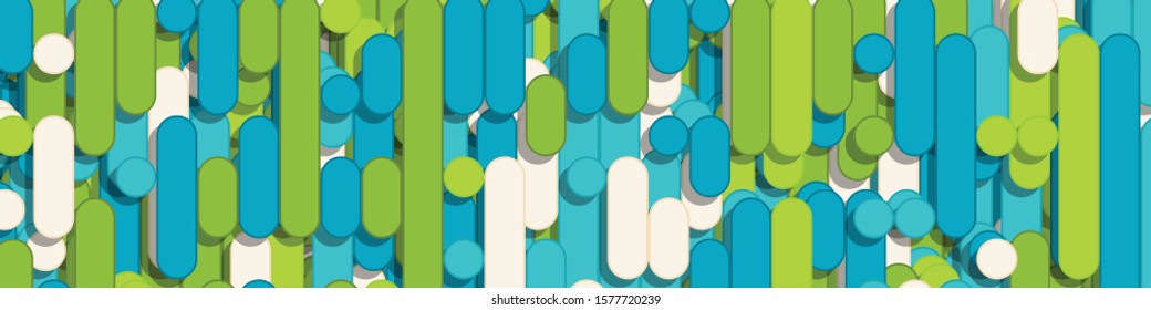 Color Abstract Lines Rain Generative Art background illustration