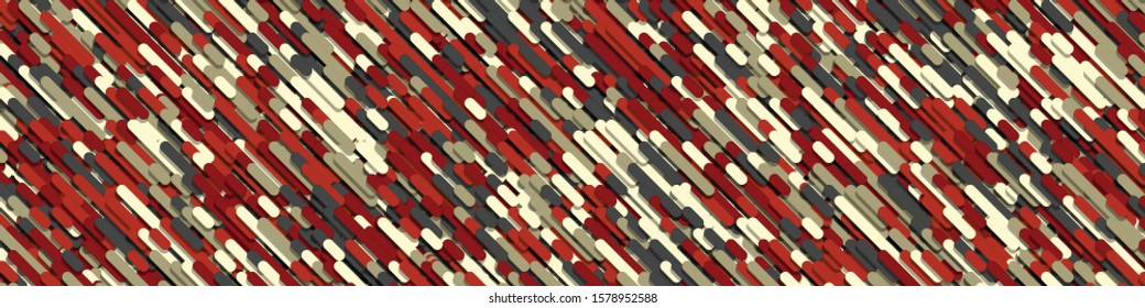 Color Abstract Lines Rain Generative Art background illustration