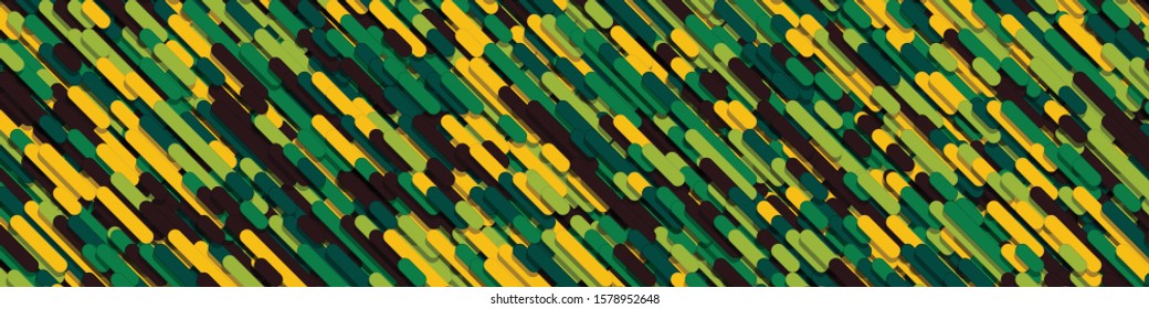 Color Abstract Lines Rain Generative Art background illustration