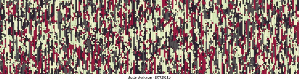 Color Abstract Lines Rain Generative Art background illustration