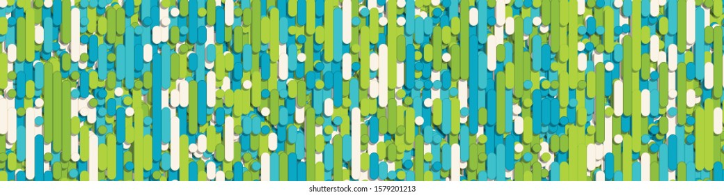 Color Abstract Lines Rain Generative Art background illustration