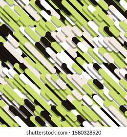 Color Abstract Lines Rain Generative Art background illustration