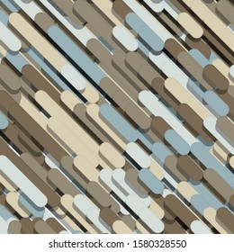 Color Abstract Lines Rain Generative Art background illustration