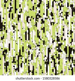 Color Abstract Lines Rain Generative Art background illustration