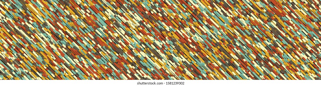 Color Abstract Lines Rain Generative Art background illustration