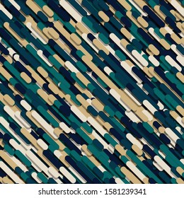 Color Abstract Lines Rain Generative Art background illustration