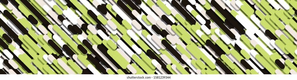 Color Abstract Lines Rain Generative Art background illustration
