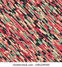 Color Abstract Lines Rain Generative Art background illustration