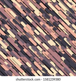 Color Abstract Lines Rain Generative Art background illustration