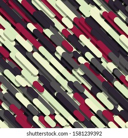 Color Abstract Lines Rain Generative Art background illustration