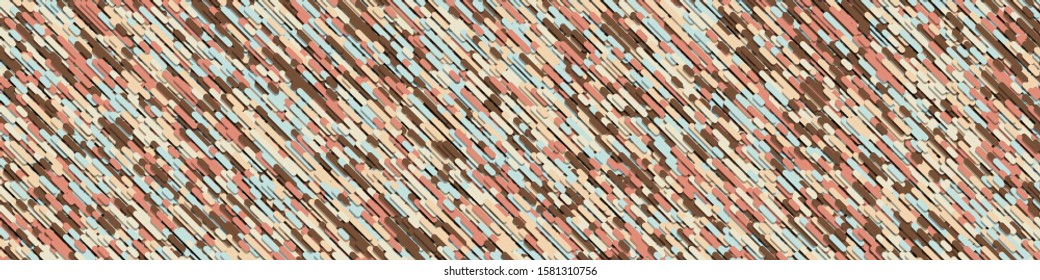 Color Abstract Lines Rain Generative Art background illustration