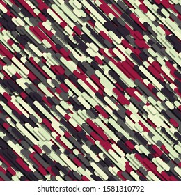 Color Abstract Lines Rain Generative Art background illustration