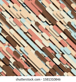 Color Abstract Lines Rain Generative Art background illustration