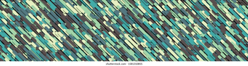 Color Abstract Lines Rain Generative Art background illustration