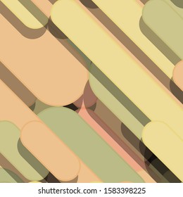 Color Abstract Lines Rain Generative Art background illustration
