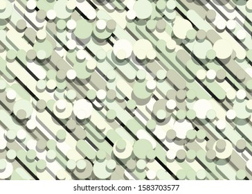 Color Abstract Lines Rain Generative Art background illustration