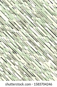Color Abstract Lines Rain Generative Art background illustration
