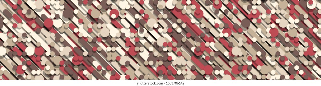 Color Abstract Lines Rain Generative Art background illustration