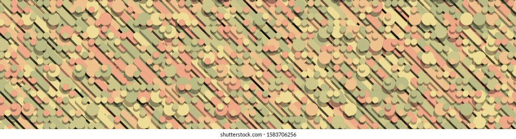 Color Abstract Lines Rain Generative Art background illustration