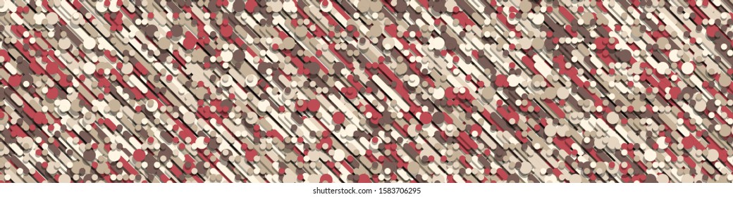Color Abstract Lines Rain Generative Art background illustration