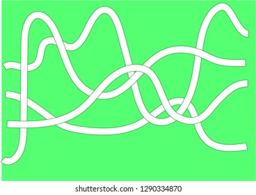 Color abstract maze. Help the moon to reach the star. Kids worksheets. Activity page. Game puzzle for children. Cartoon style. Labyrinth conundrum. Vector illustration - Vector