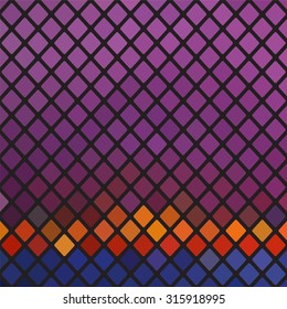color abstract mosaic.