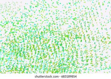 Color abstract motion, particle or random pattern generative art background. Vector illustration graphic.